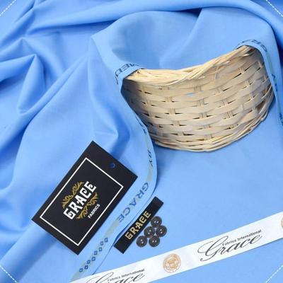 Men’s Unstitched Wash And Wear Plain Suit
