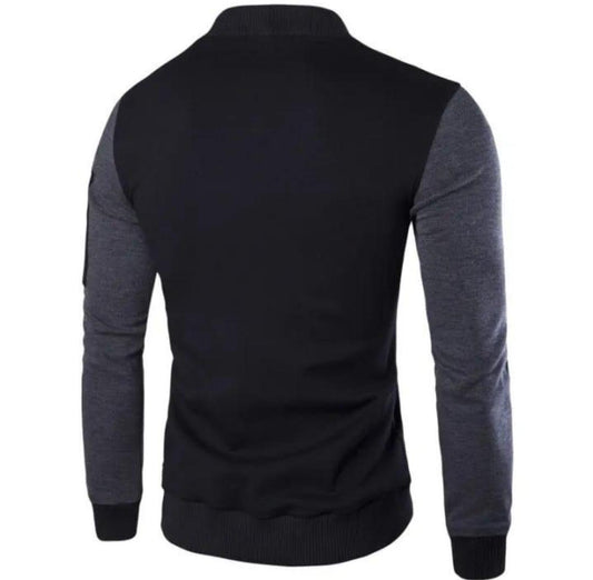 Men's Polyester Plain Jacket